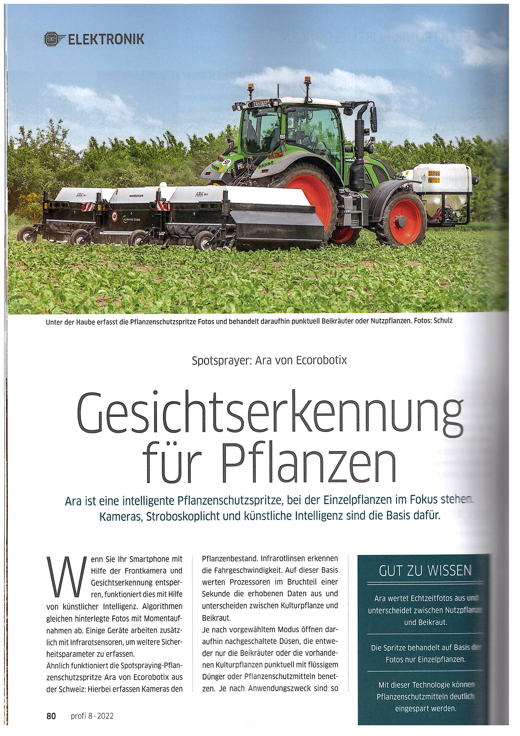 Seite 1 - PROFI - Magazine für professionnelle Agrartechnik